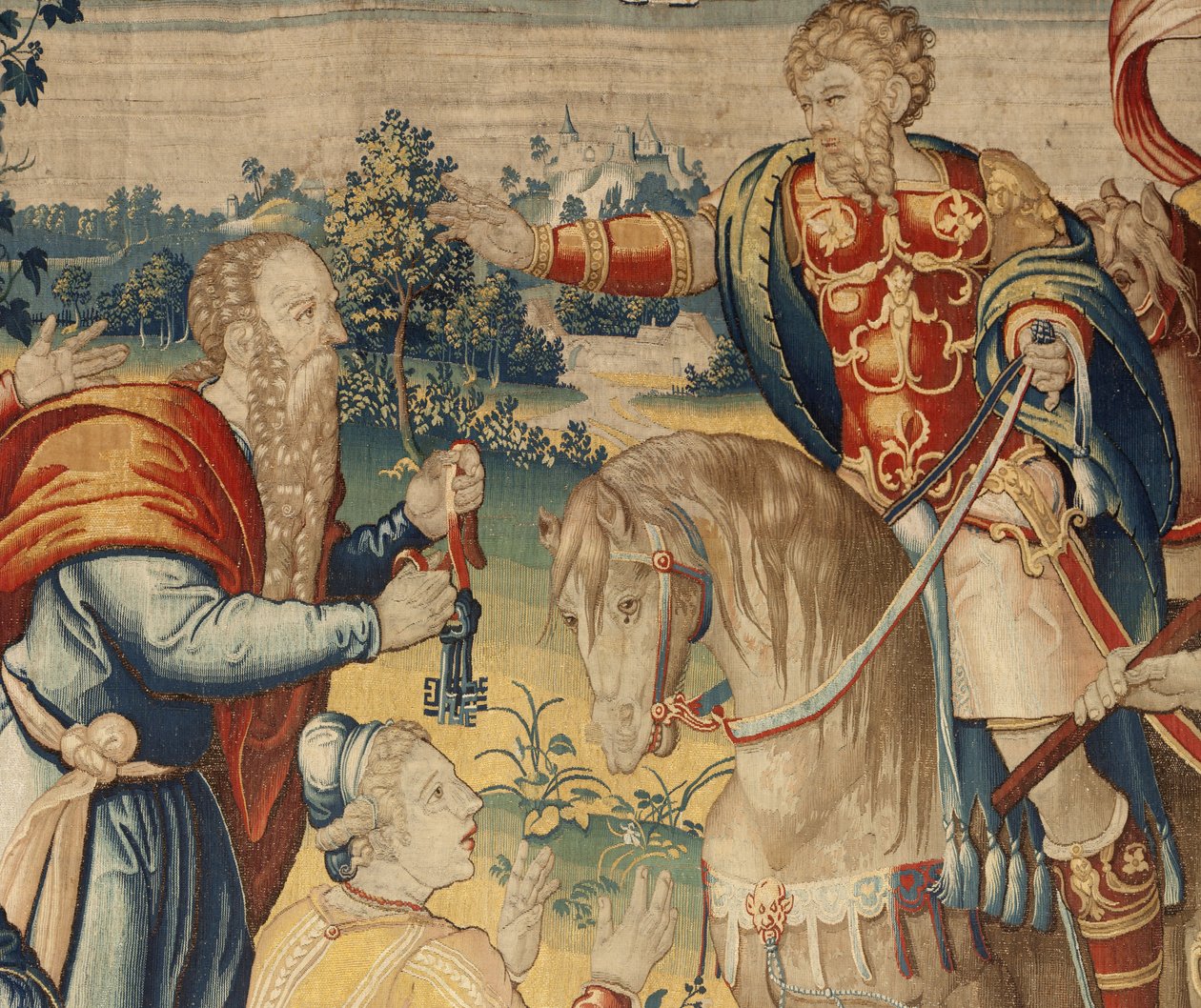 Historia Hannibala, ok. 1570 r. (gobelin) autorstwa Flemish School