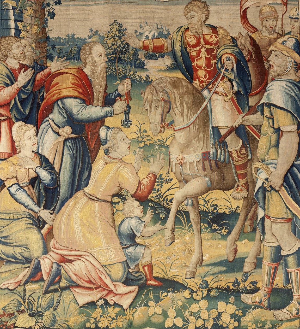 Historia Hannibala, ok. 1570 r. (gobelin) autorstwa Flemish School
