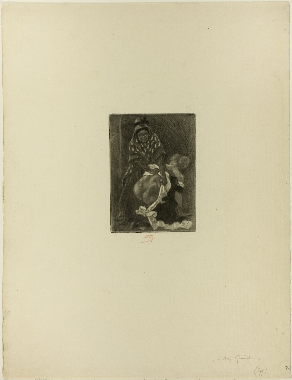 Dla ciebie, generale! autorstwa Félicien Rops