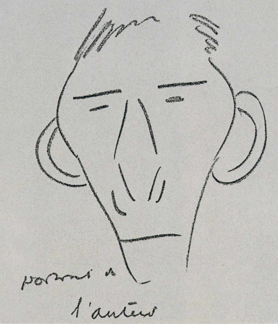 Autoportret autorstwa Félix Fénéon