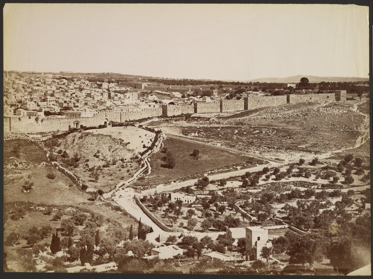 [Jerozolima]. autorstwa Félix Bonfils