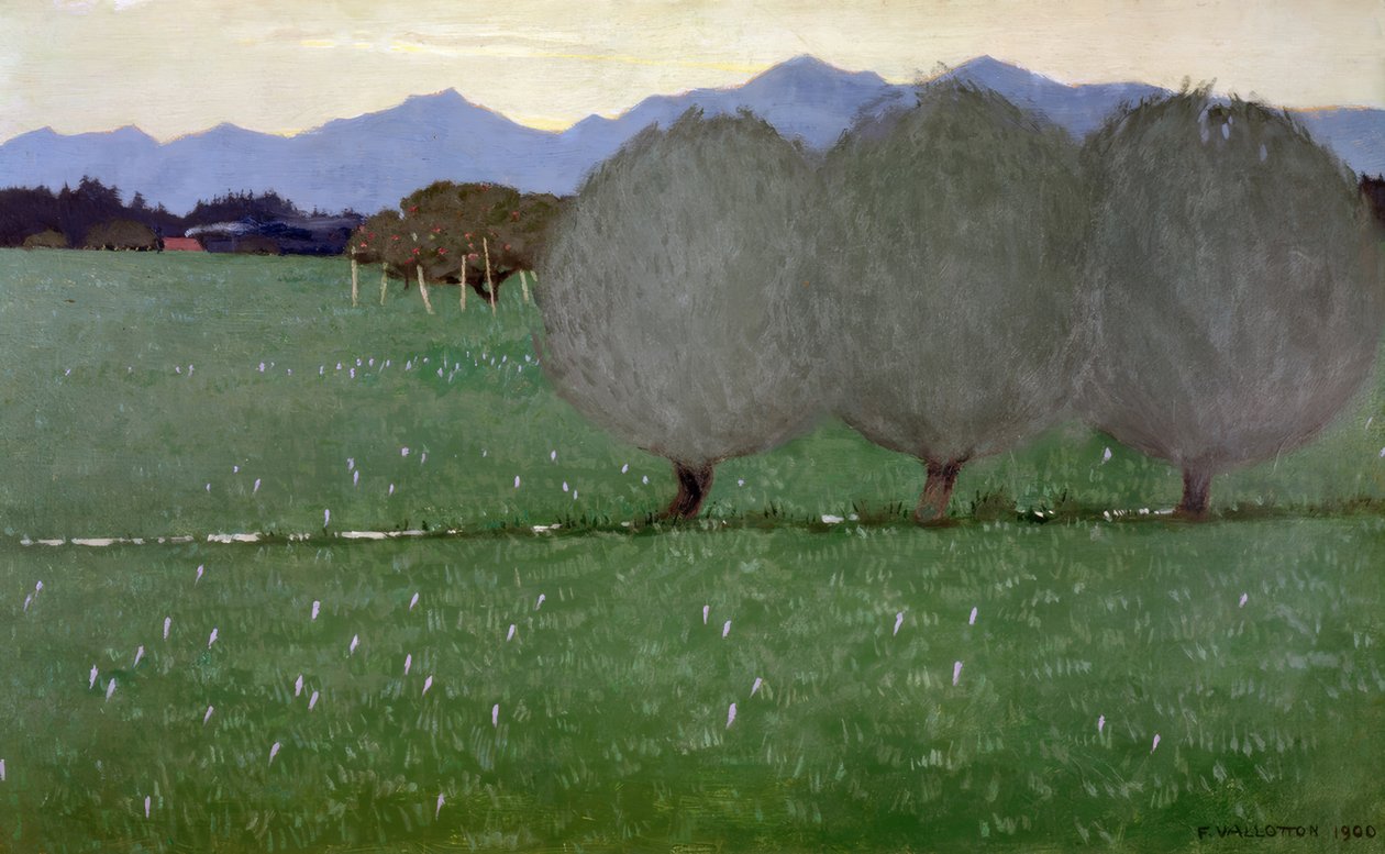 Wierzby autorstwa Félix Vallotton