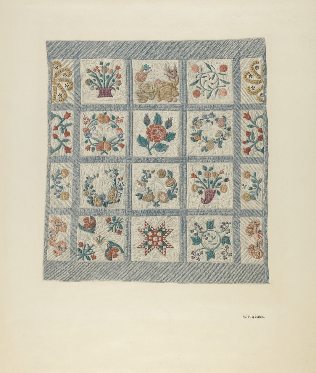 Kołdra Przyjaźni autorstwa Flora G. Guerra