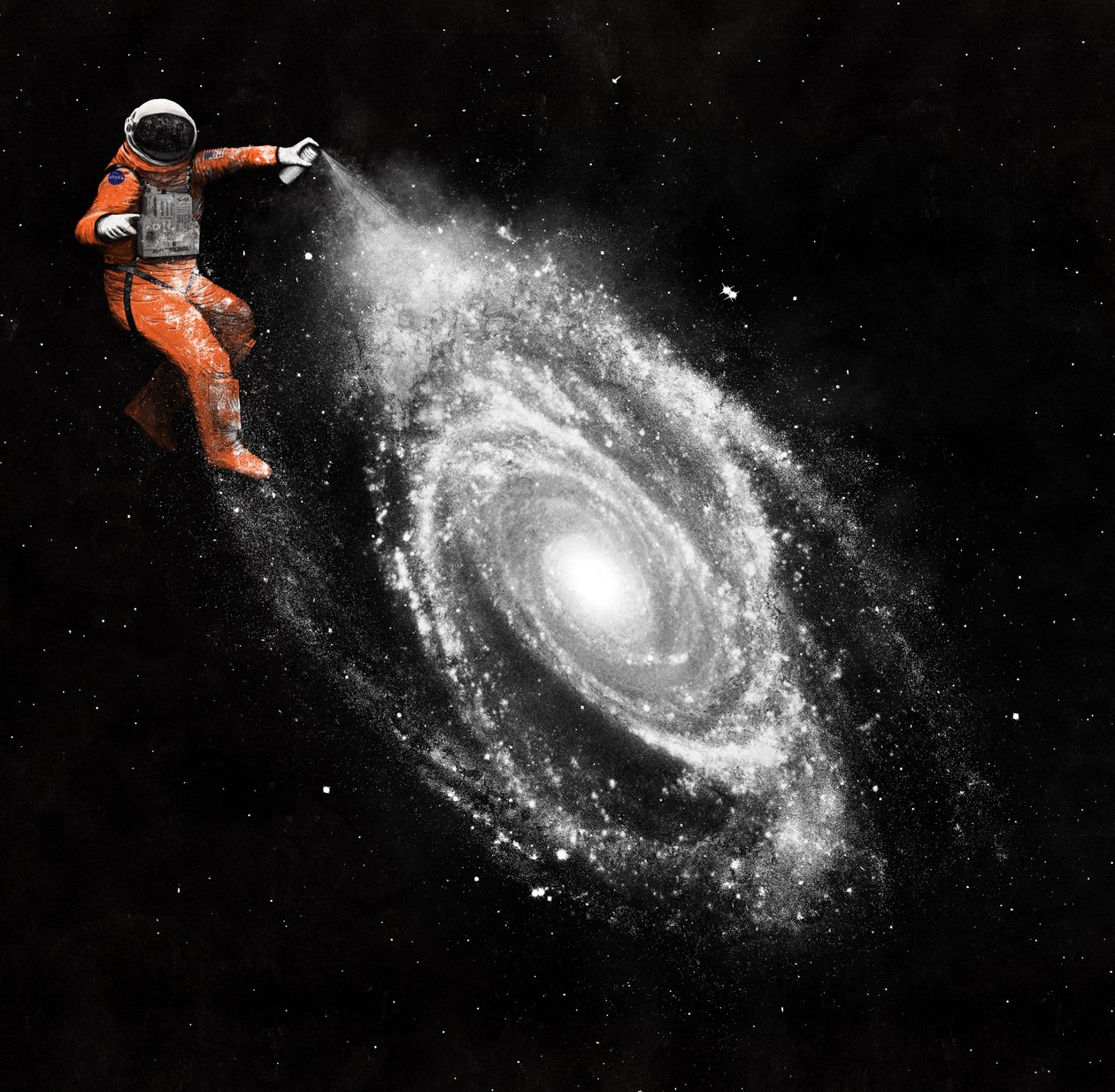 Space Art, 2016 (w wersji cyfrowej) autorstwa Florent Bodart
