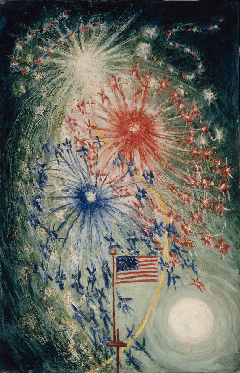 4 lipca numer 1, 1927 autorstwa Florine Stettheimer