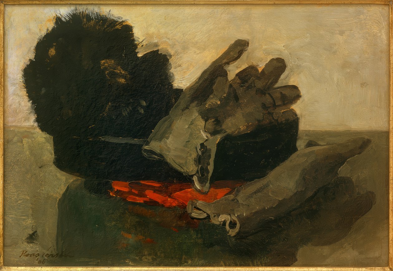 Kapelusz i rękawiczki autorstwa Floris Verster