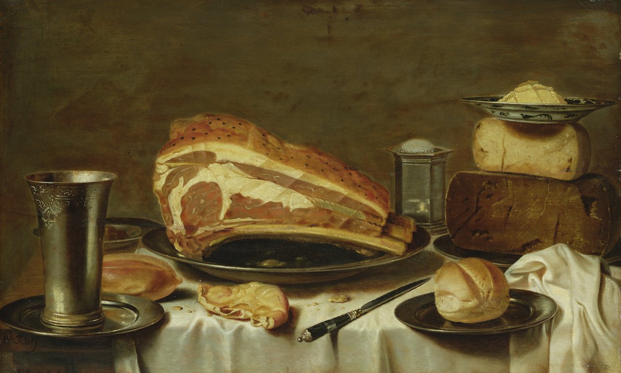 Śniadanie Martwa Natura autorstwa Floris Gerritsz van Schooten