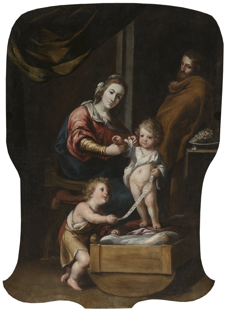Święta Rodzina ze św. Janem Dzieciątkiem autorstwa Follower of Antonio del Castillo y Saavedra  