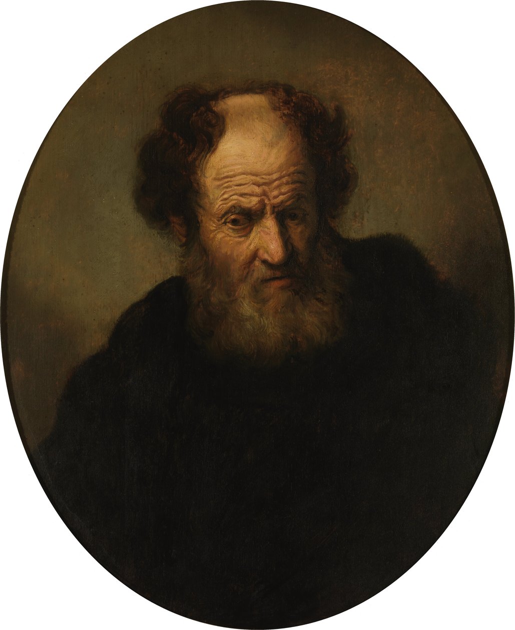 Starzec autorstwa Follower of Rembrandt