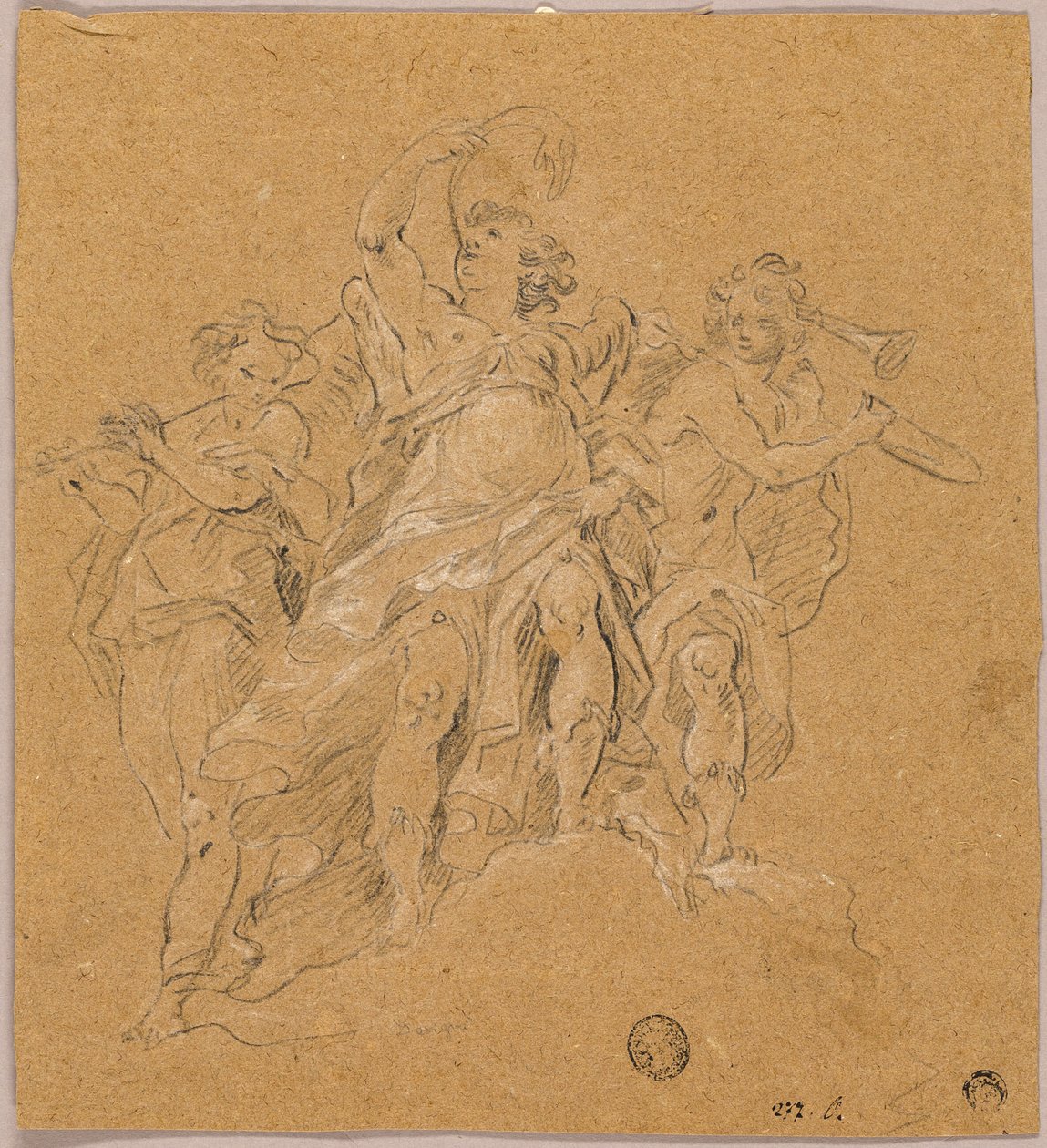 Anielscy muzycy autorstwa Follower of Francesco Monti
