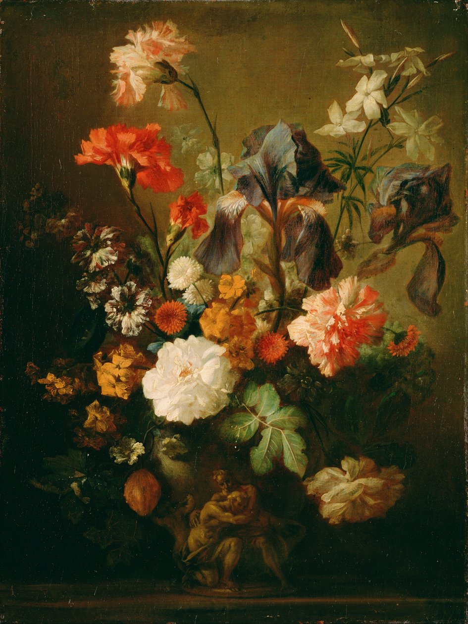 Wazon kwiatów autorstwa Follower of Jan van Huysum