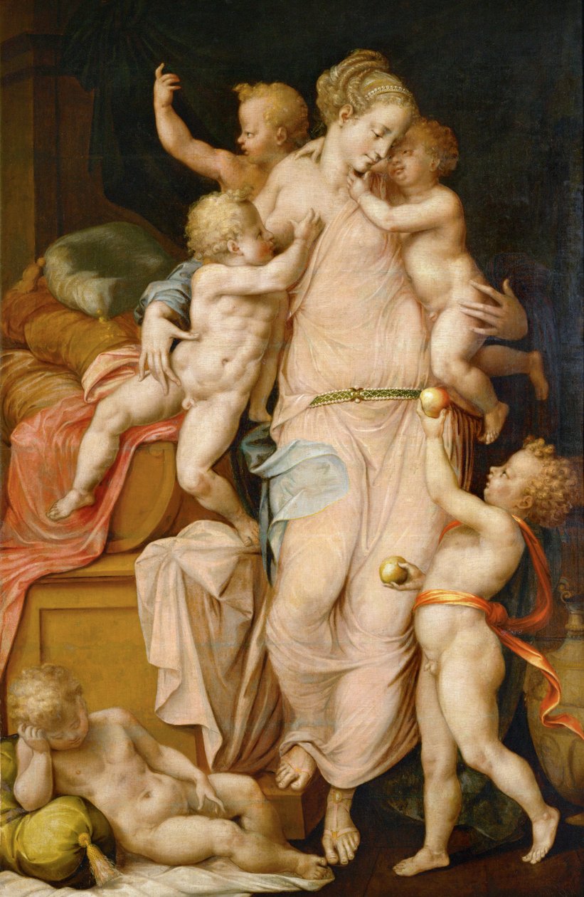La charite - dobroczynność ... autorstwa Fontainebleau School