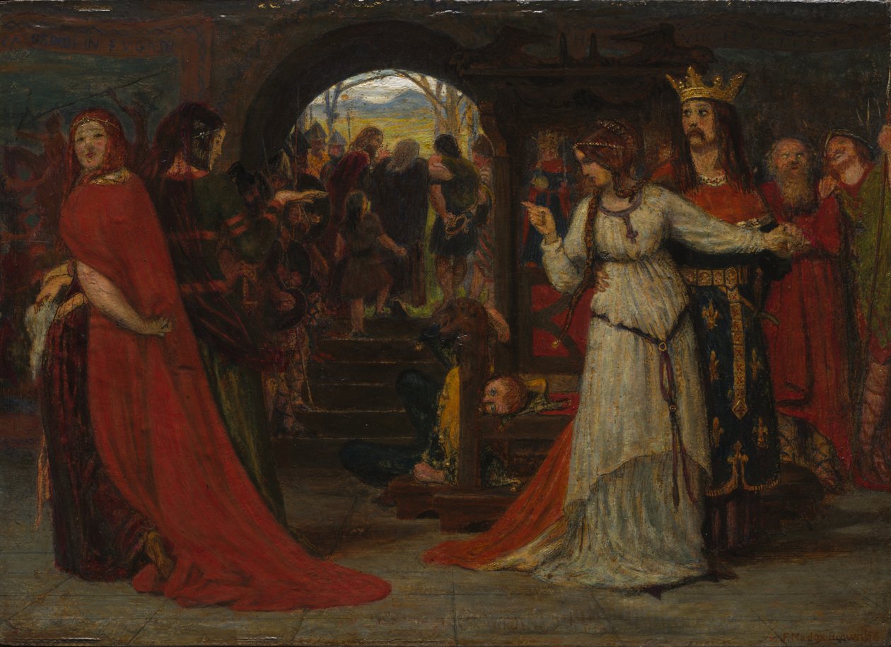 Król Lear, ok. 1860. autorstwa Ford Madox Brown
