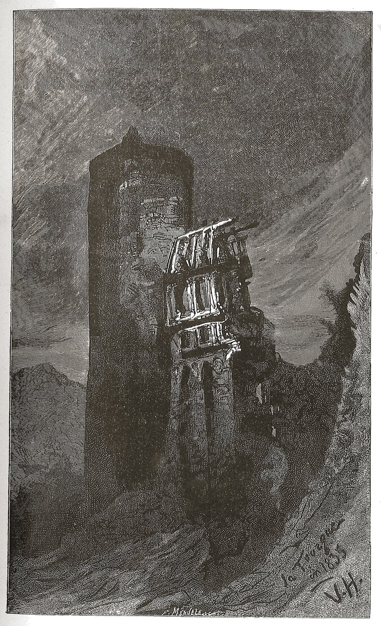 La Tourgue autorstwa Fortuné Méaulle