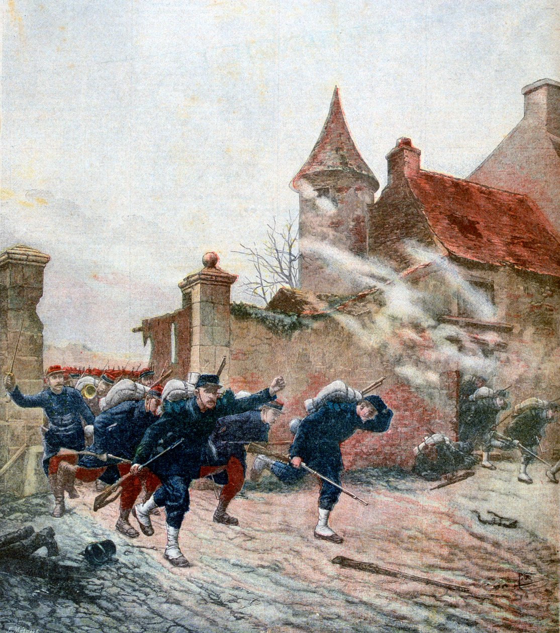 Naprzód!, 1891 autorstwa Fortuné Méaulle