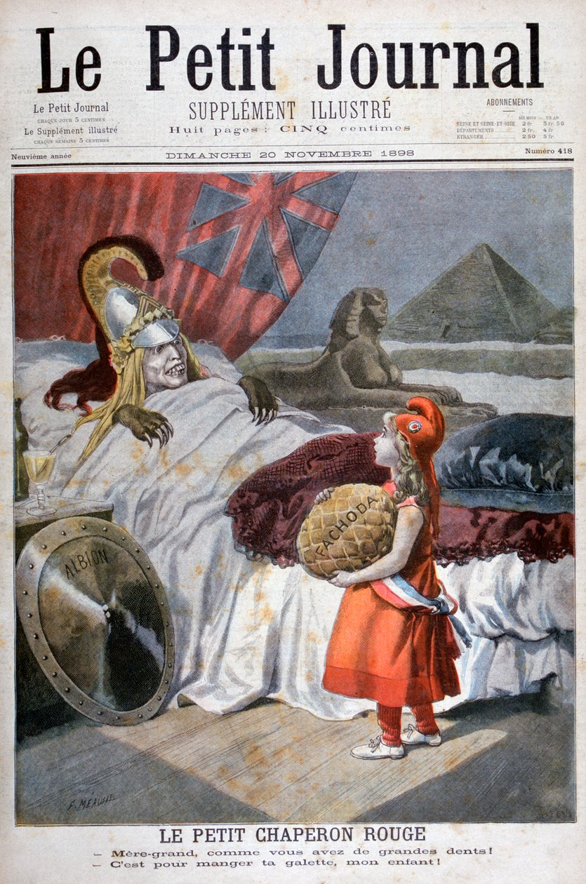Czerwony Kapturek, 1898 autorstwa Fortuné Méaulle
