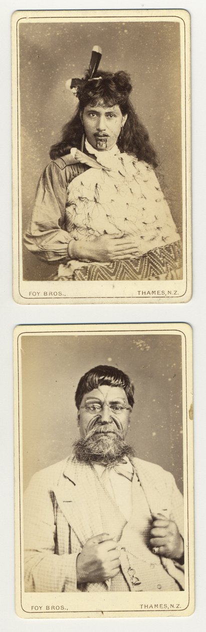 Portrety, ok. 1880 (druk albumowy) autorstwa Foy Brothers Studio