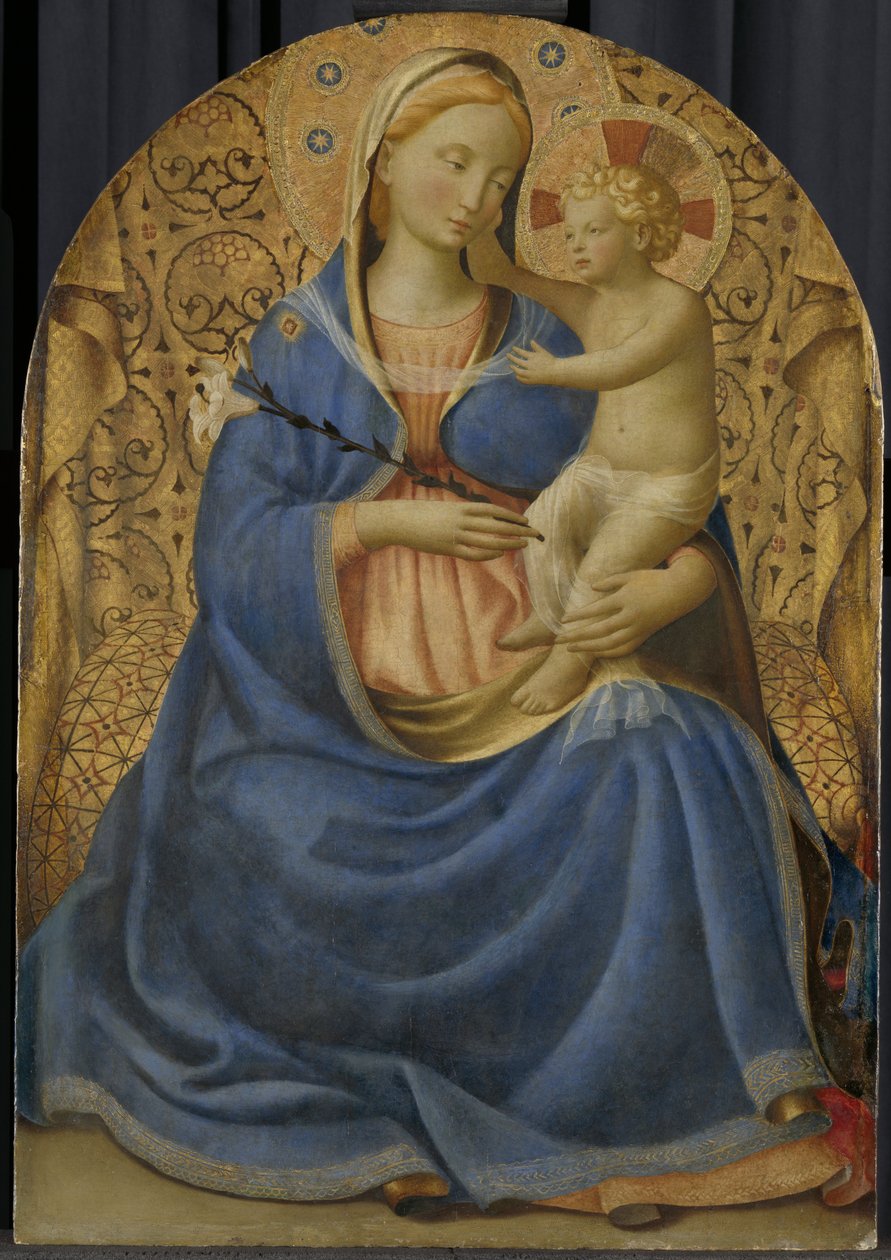 Madonna Pokory autorstwa Fra Angelico