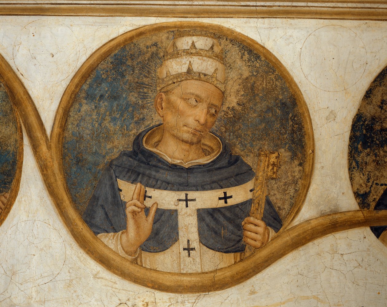 Papież Benedykt XI autorstwa Fra Angelico