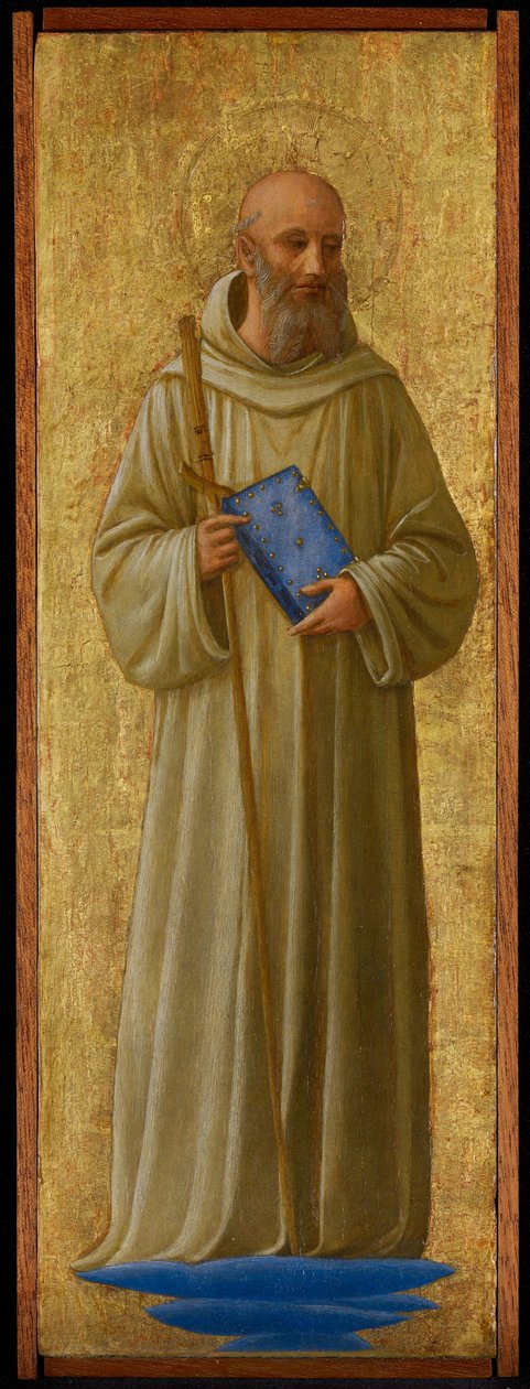 Św. Romuald, ok. 1440 (tempera na panelu) autorstwa Fra Angelico