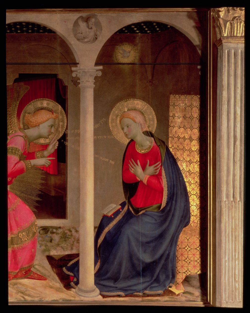 Zwiastowanie (detal) autorstwa Fra Angelico