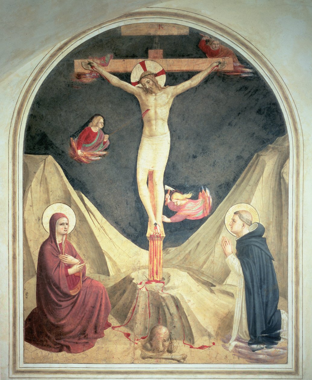 Ukrzyżowanie, 1442 autorstwa Fra Angelico