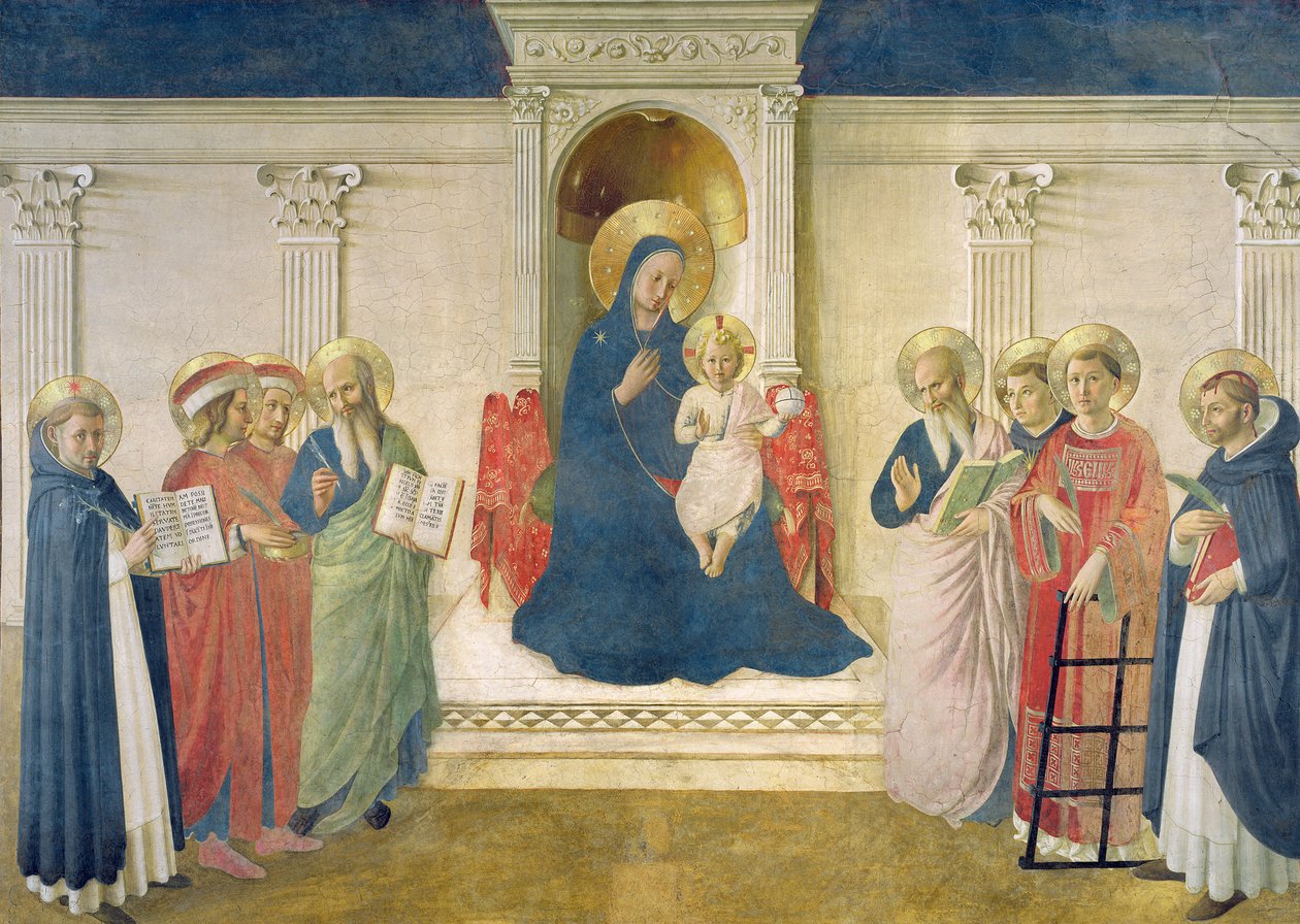 Madonna Cienista, 1450 autorstwa Fra Angelico