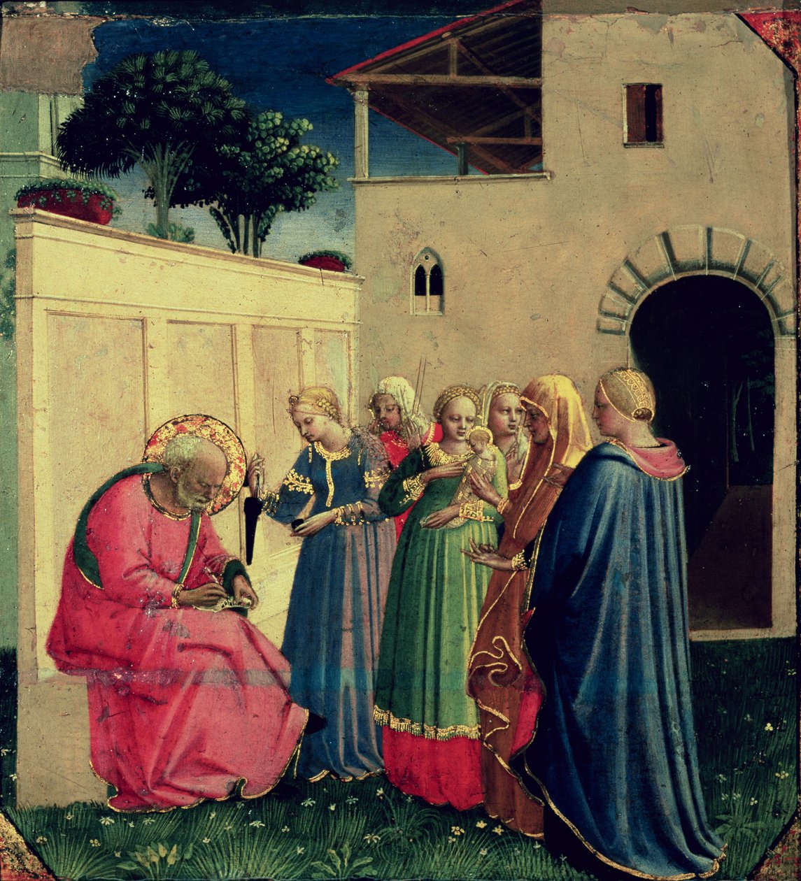 Imię Jana Chrzciciela, c.1430 (tempera na panelu) autorstwa Fra Angelico