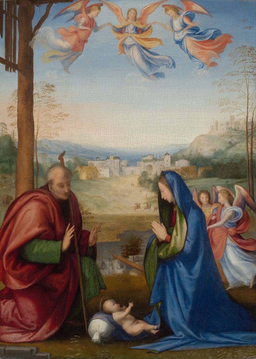 Narodzenie Chrystusa autorstwa Fra Bartolomeo