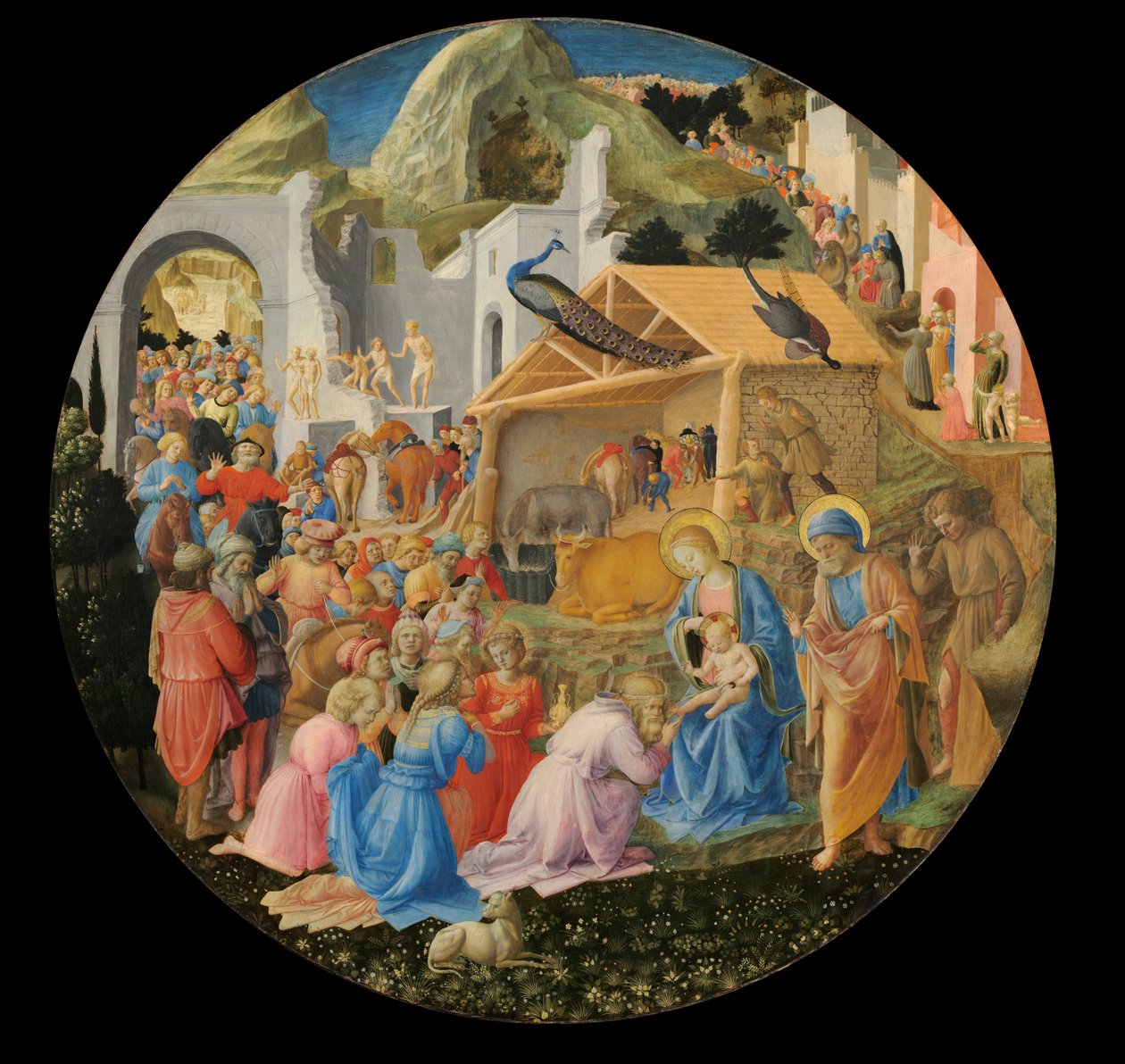 Pokłon Trzech Króli autorstwa Fra Filippo Lippi
