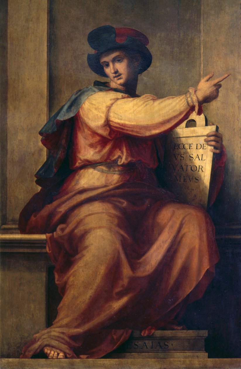Prorok Izajasz autorstwa Fra (1472 1517) Bartolomeo