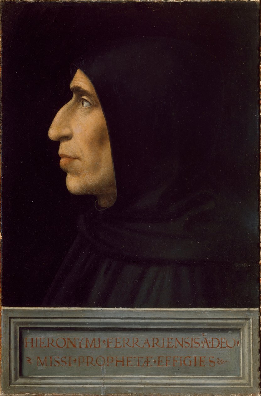 Portret Girolamo Savonaroli autorstwa Fra Bartolomeo