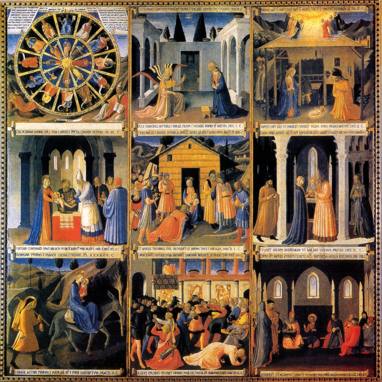 Srebrna szafka autorstwa Fra Angelico