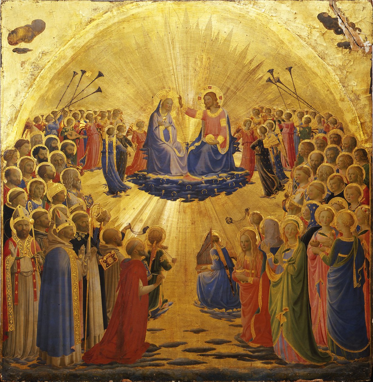 Koronacja Dziewicy autorstwa Fra Angelico