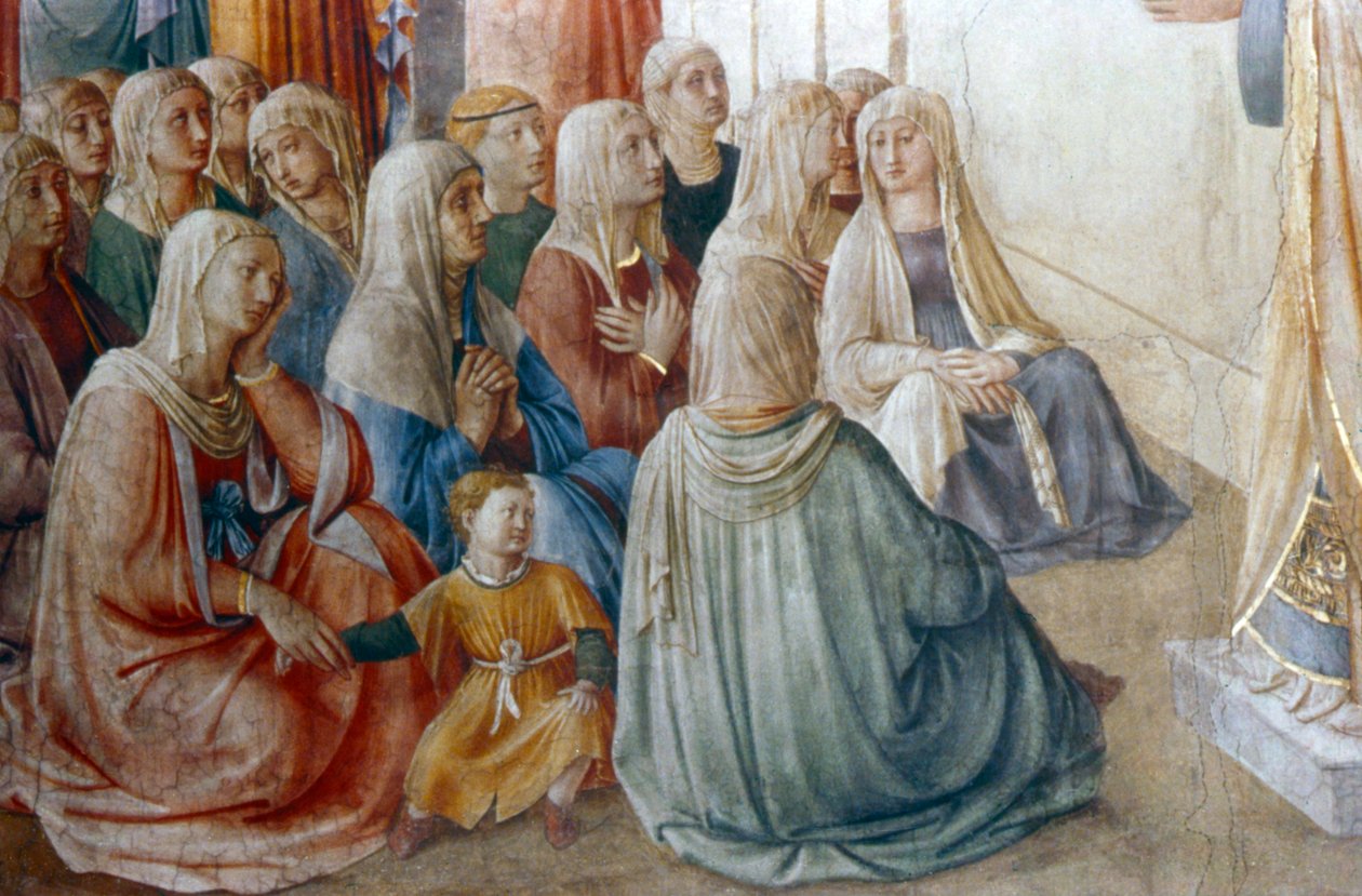 Fragment kazań św. Szczepana, połowa XV wieku autorstwa Fra Angelico