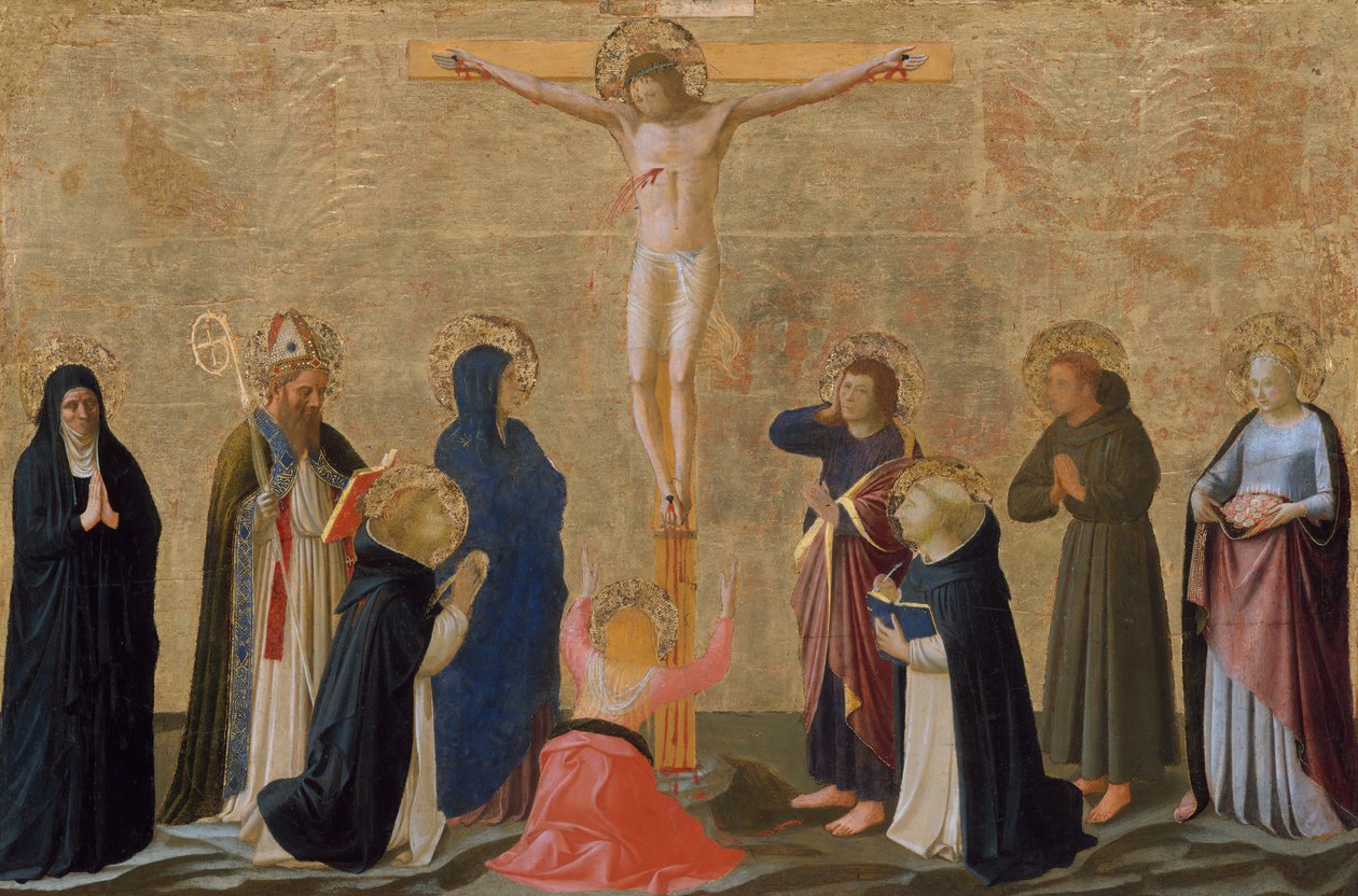 Ukrzyżowanie, być może ca. 1440. autorstwa Fra Angelico