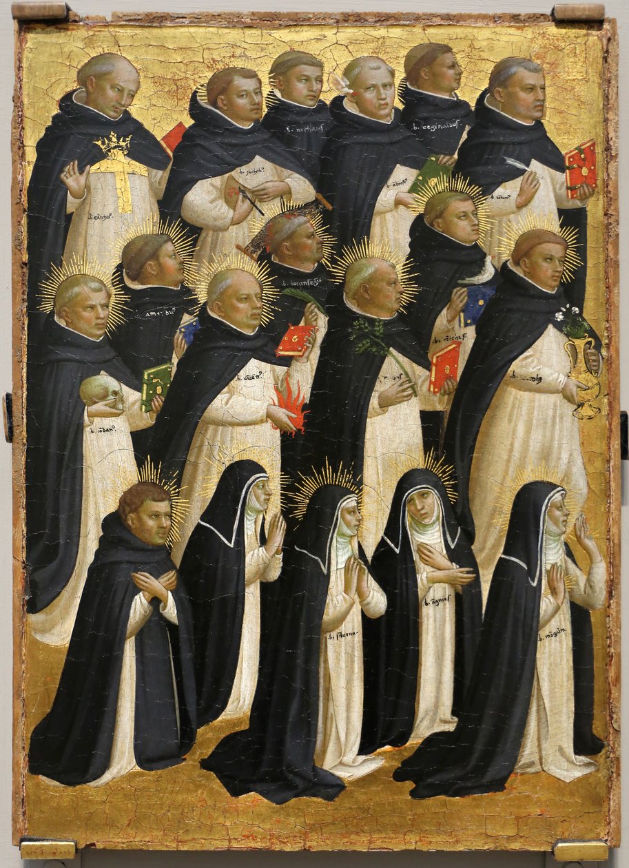 Błogosławiony dominikanin autorstwa Fra Angelico