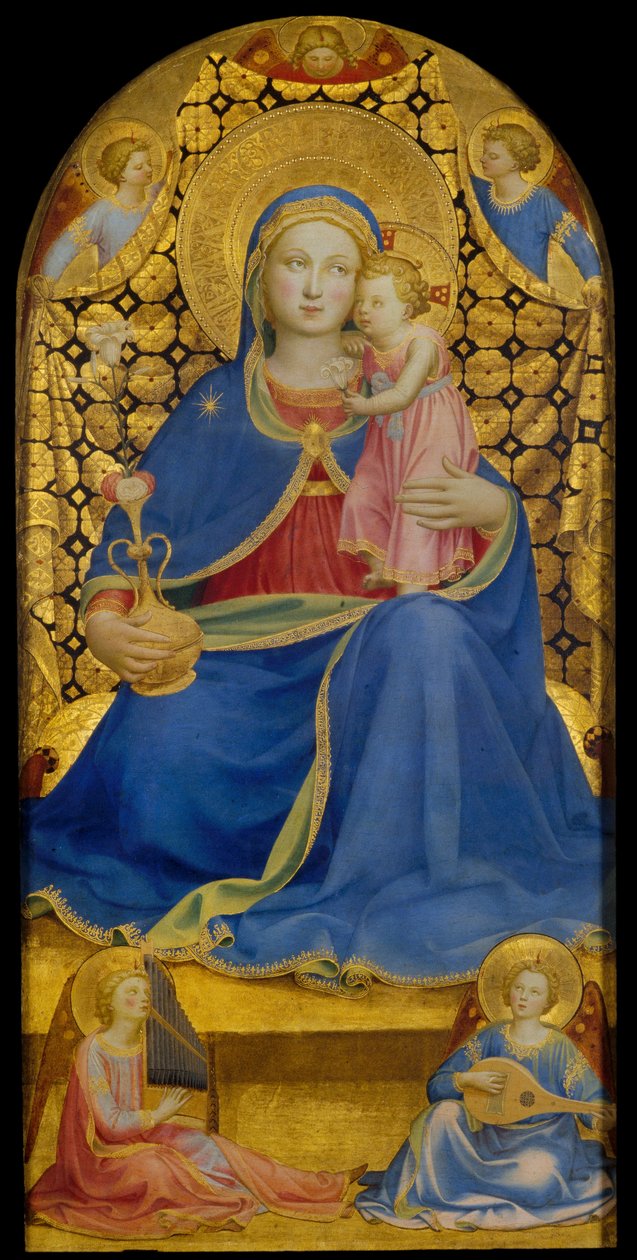 Dziewica pokory autorstwa Fra Angelico