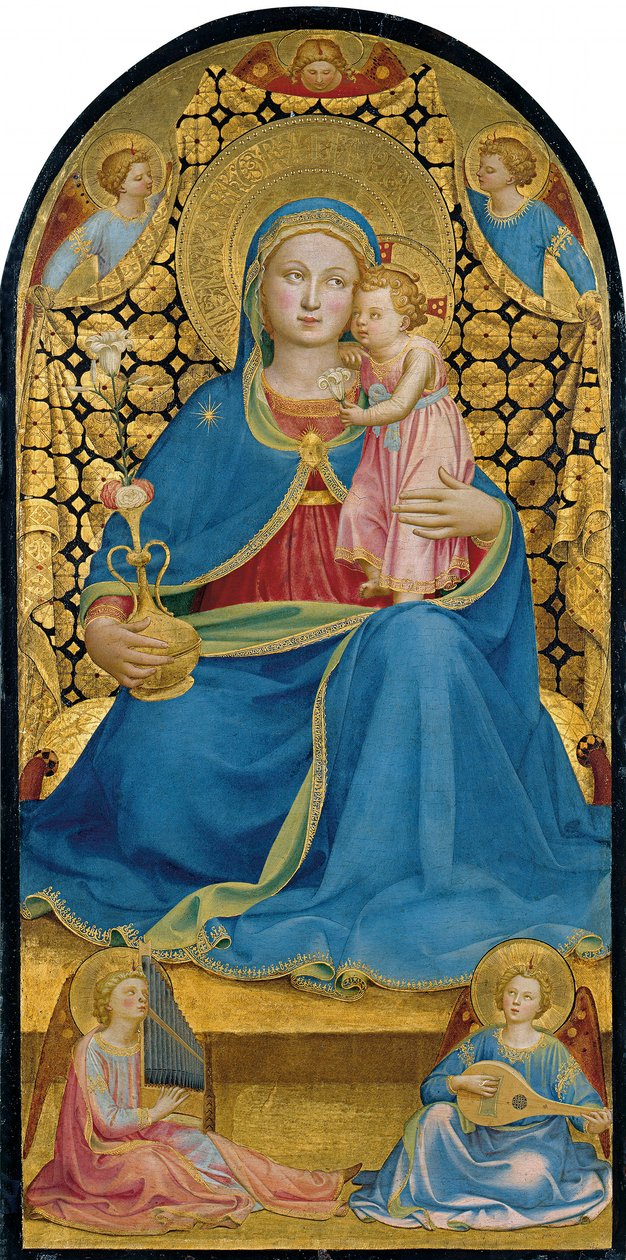 Dziewica pokory autorstwa Fra Angelico