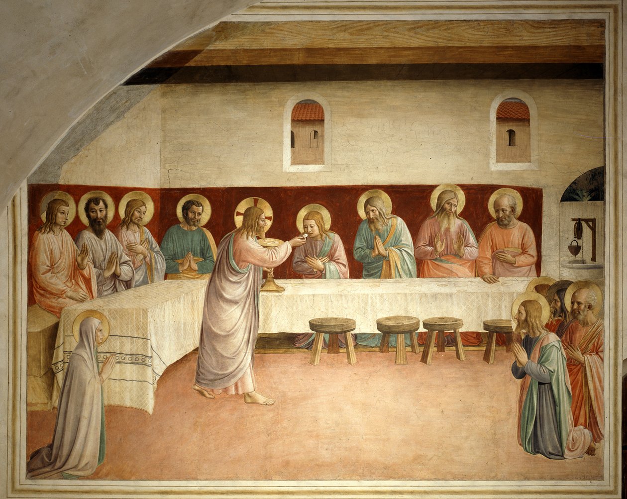 świętych komunia autorstwa Fra Angelico