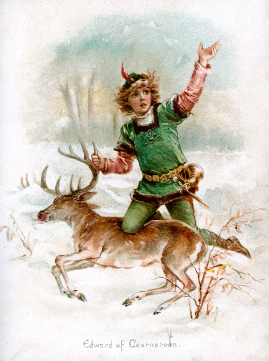 Edward z Caernarvon, 1897 autorstwa Frances Brundage