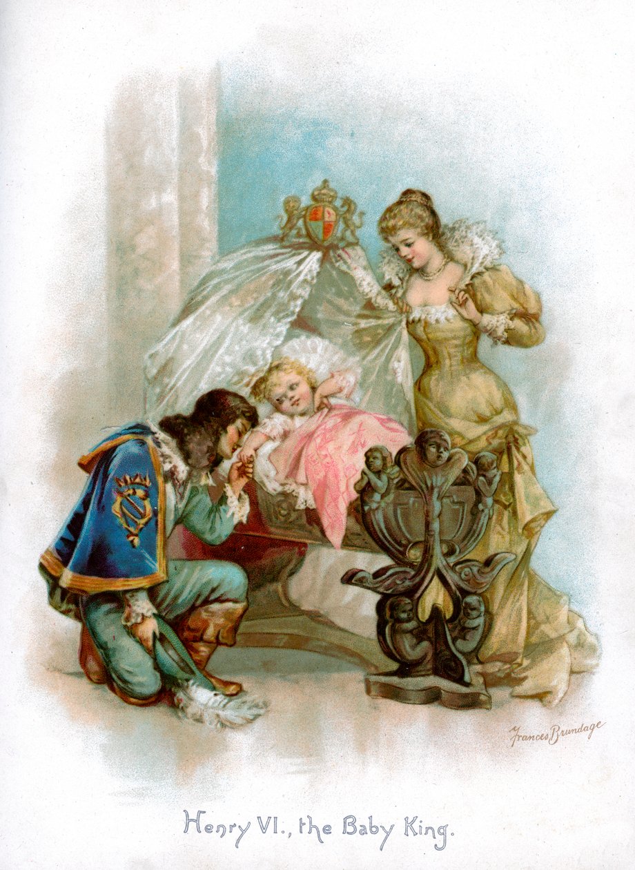 Henryk VI, Mały Król, 1897. autorstwa Frances Brundage