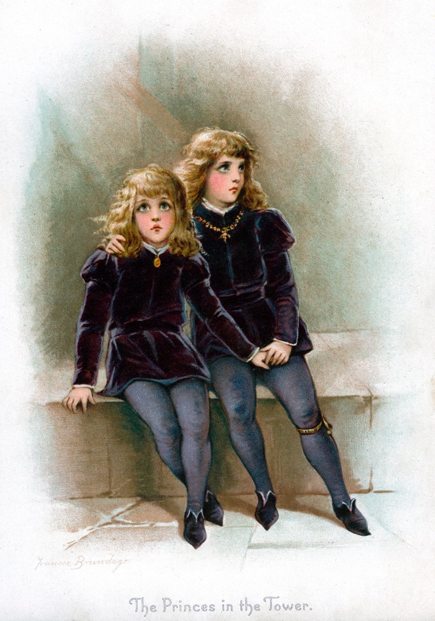 Książęta w wieży, 1897. autorstwa Frances Brundage