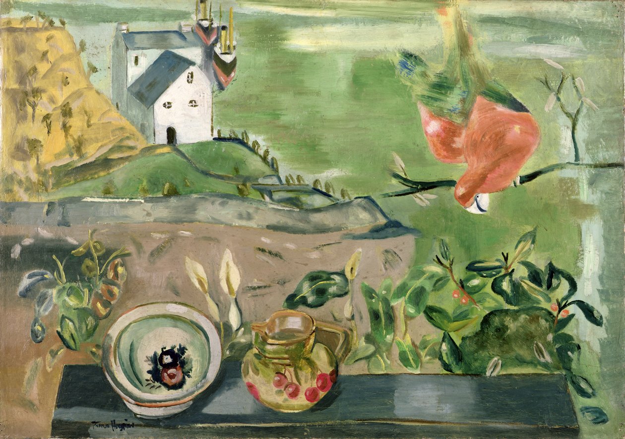 Skrzydła nad wodą autorstwa Frances Hodgkins