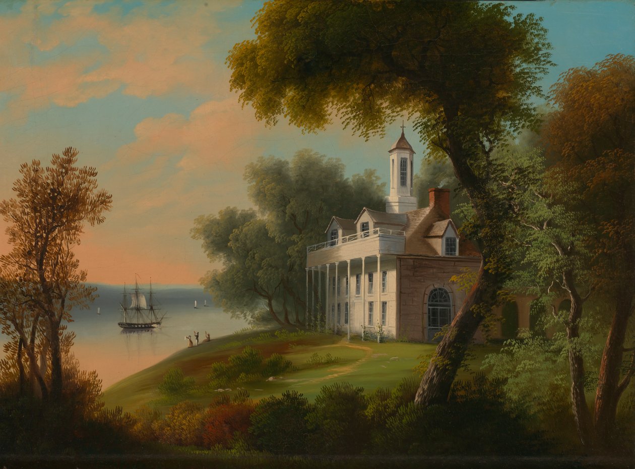 Mount Vernon, ca. 1850. autorstwa Frances Mary Bellows