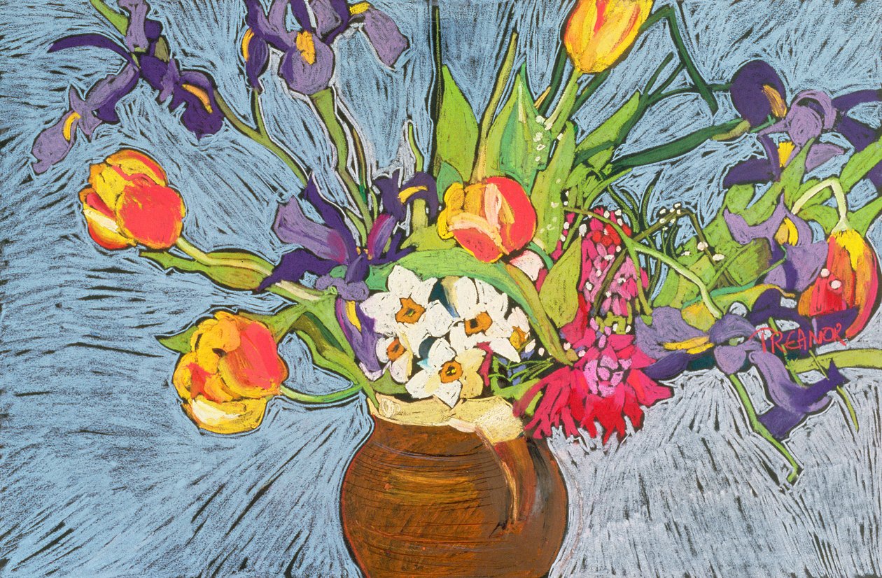 Wiosenne kwiaty autorstwa Frances Treanor