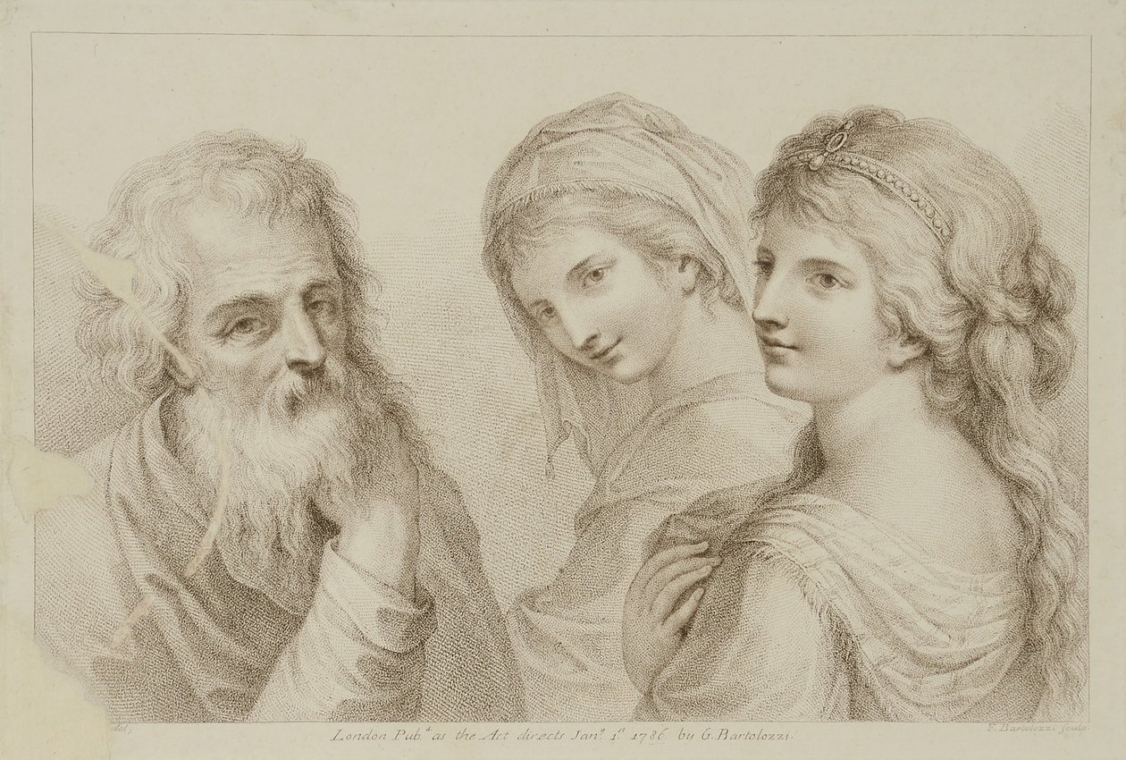 Córki Lota autorstwa Francesco Bartolozzi