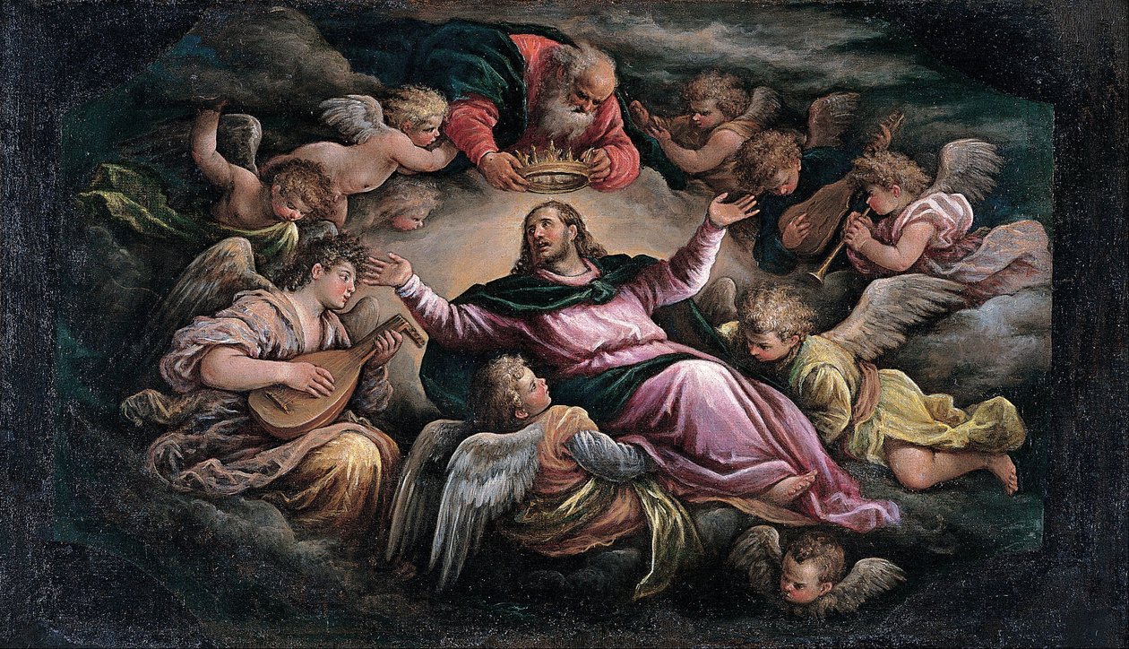 Chrystus w chwale autorstwa Francesco Bassano