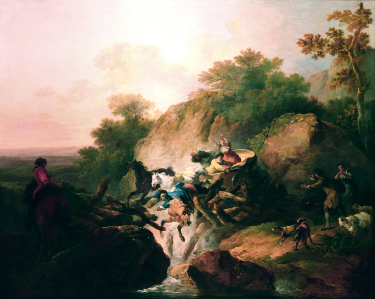 Awaria mostu autorstwa Francesco Giuseppe Casanova