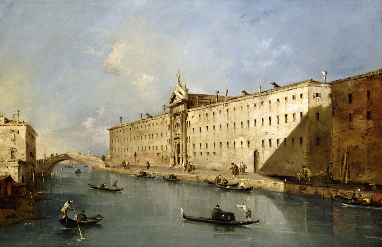 Wioska Żebraków autorstwa Francesco Guardi